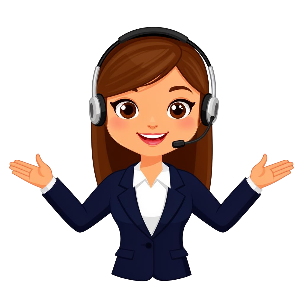 Friendly AI receptionist answering calls and booking appointments